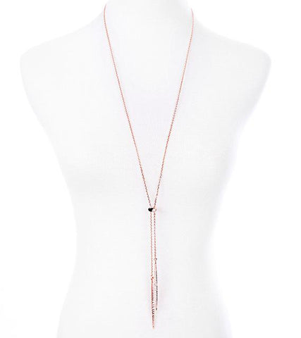 Gold/Silver/Rose Gold Color Alloy Long Necklace